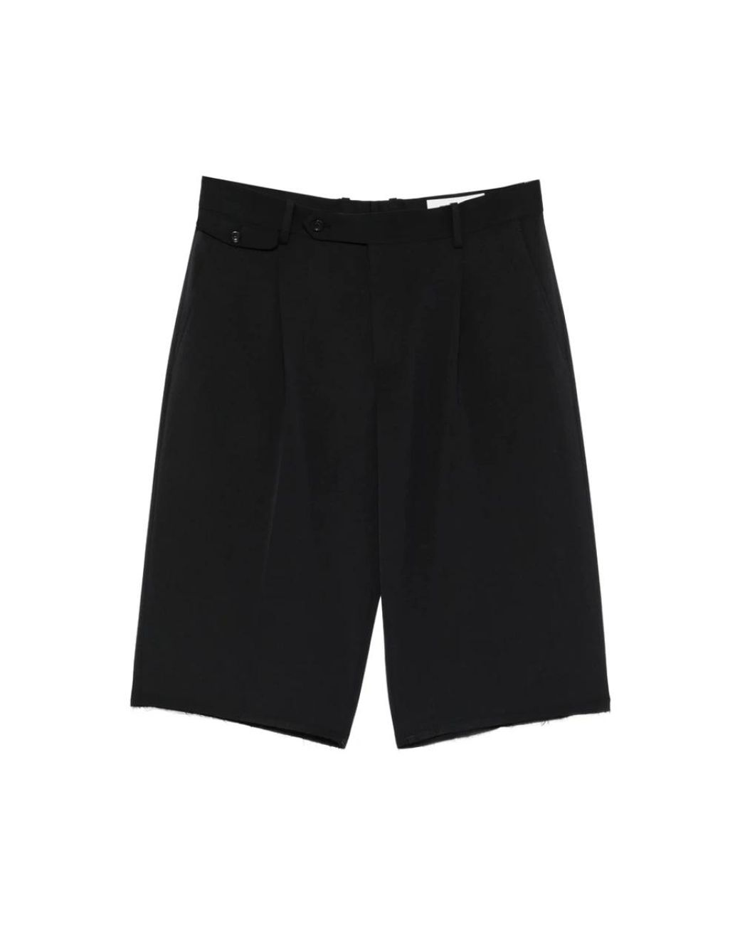 TONYWACK Black Long Shorts for men