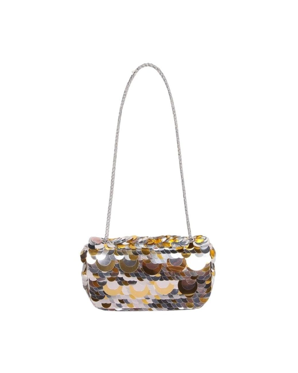 Rabanne White Shoulder Bags