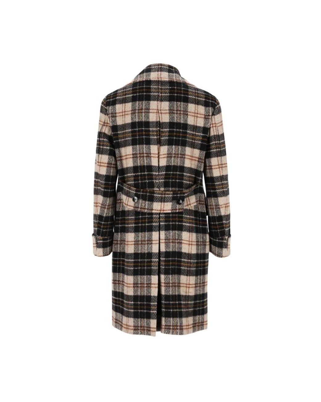 Gabriele Pasini Black Double-Breasted Coats for men