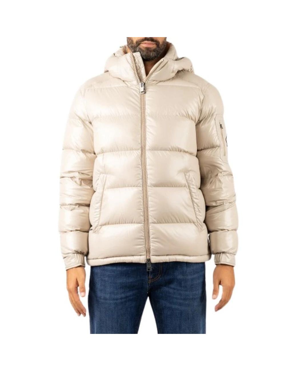 Herno Jassen ,Piumino Polar Tech in het Natural voor heren