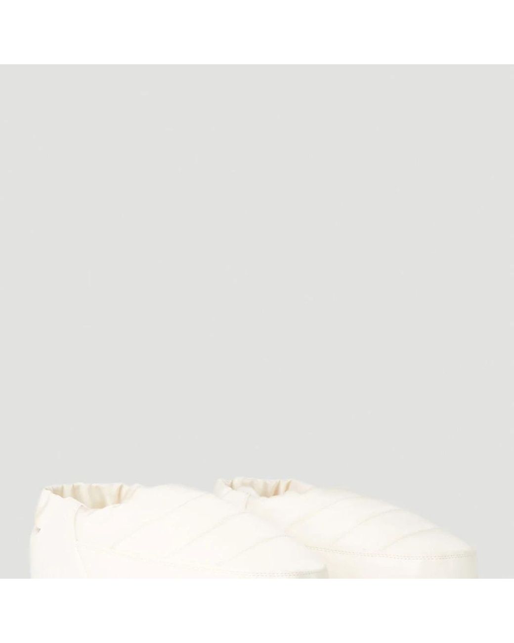 Moon Boot White Loafers