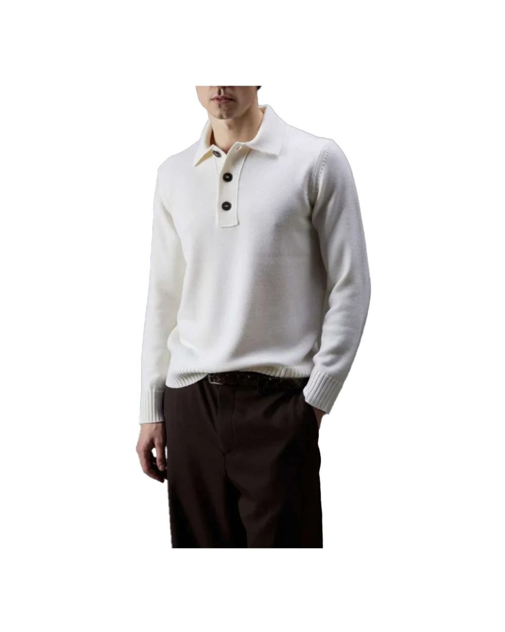 Kangra White Polo Shirts for men