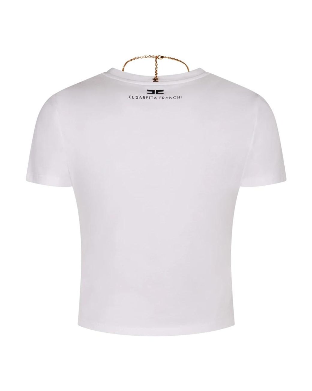 Elisabetta Franchi Purple T-Shirts