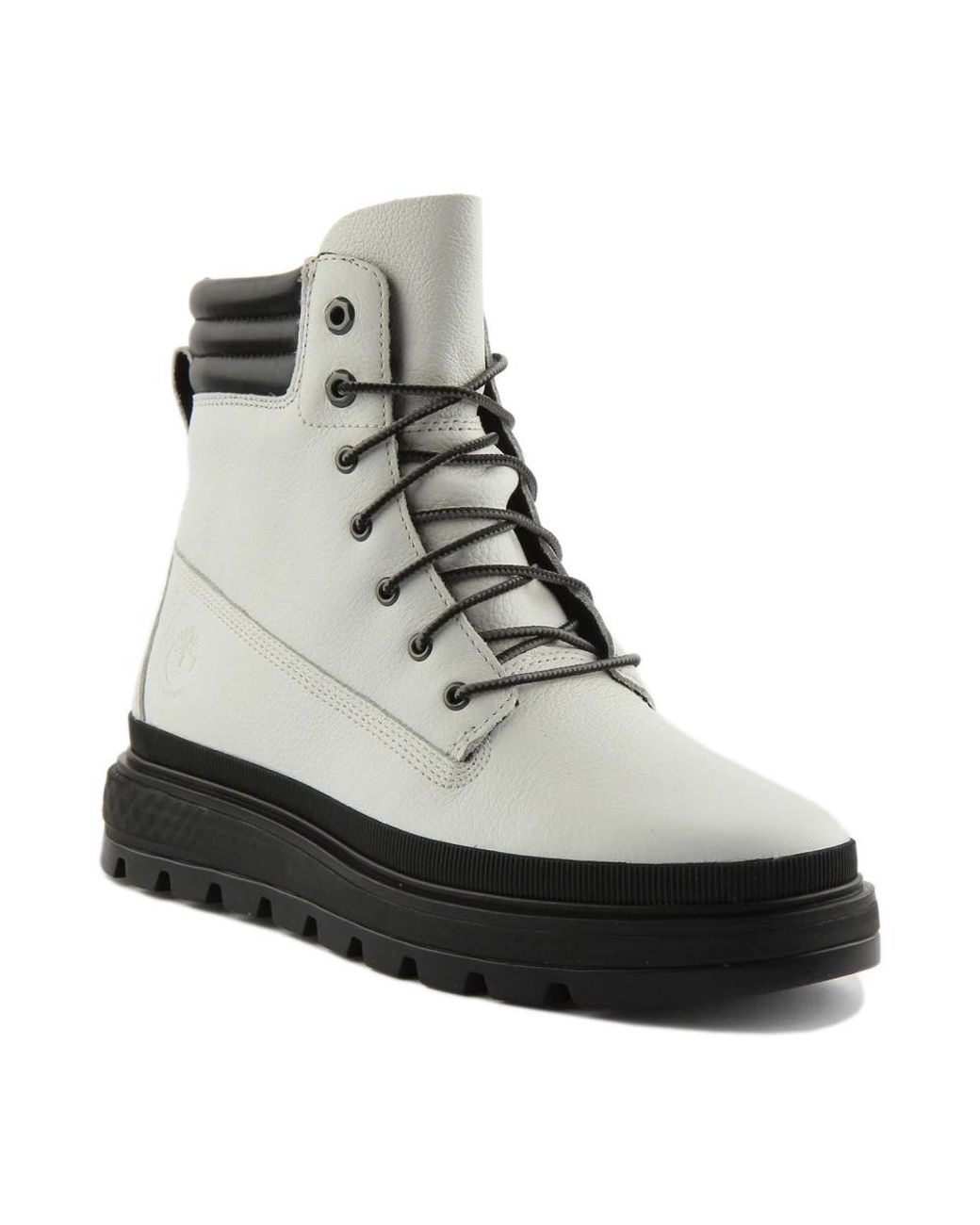 Timberland Black Lace-Up Boots