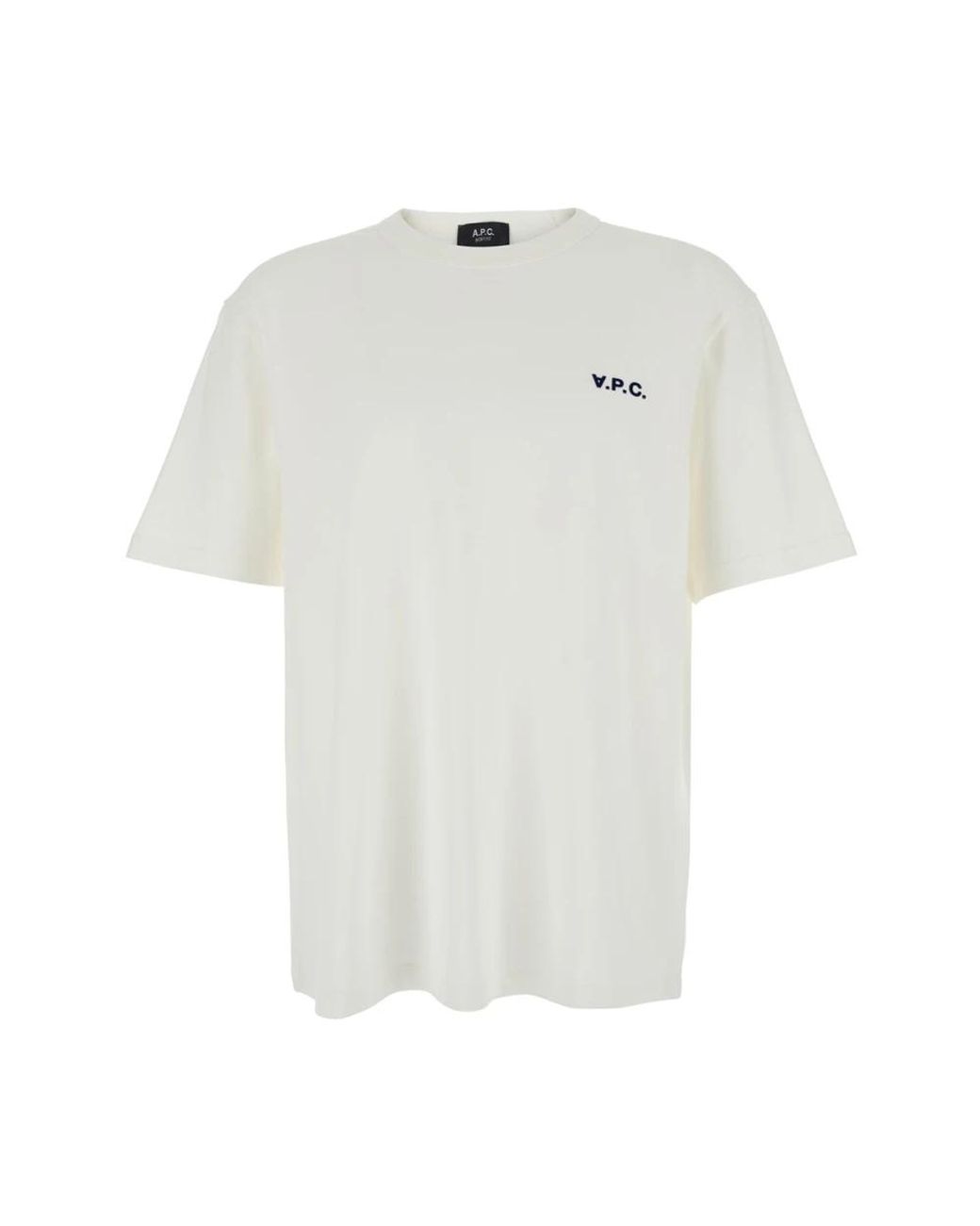 T-Shirts A.P.C. de hombre de color White