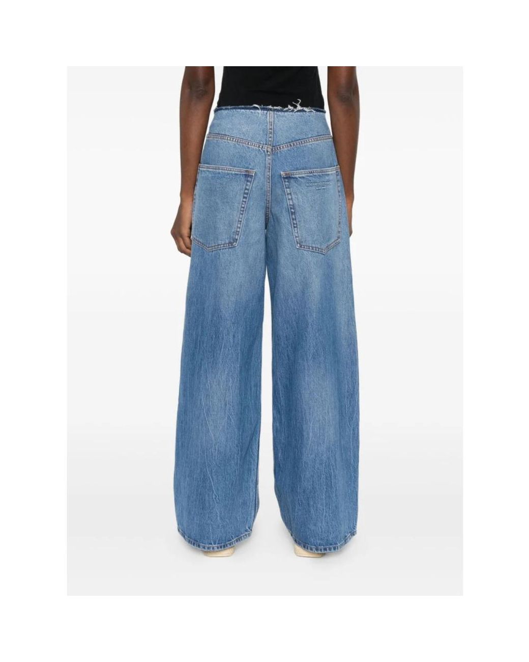 Alexander Wang Blue Wide Jeans