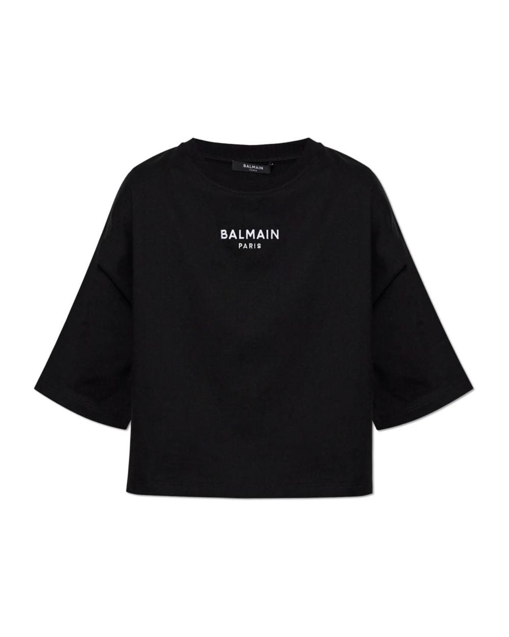 Balmain Black T-Shirts