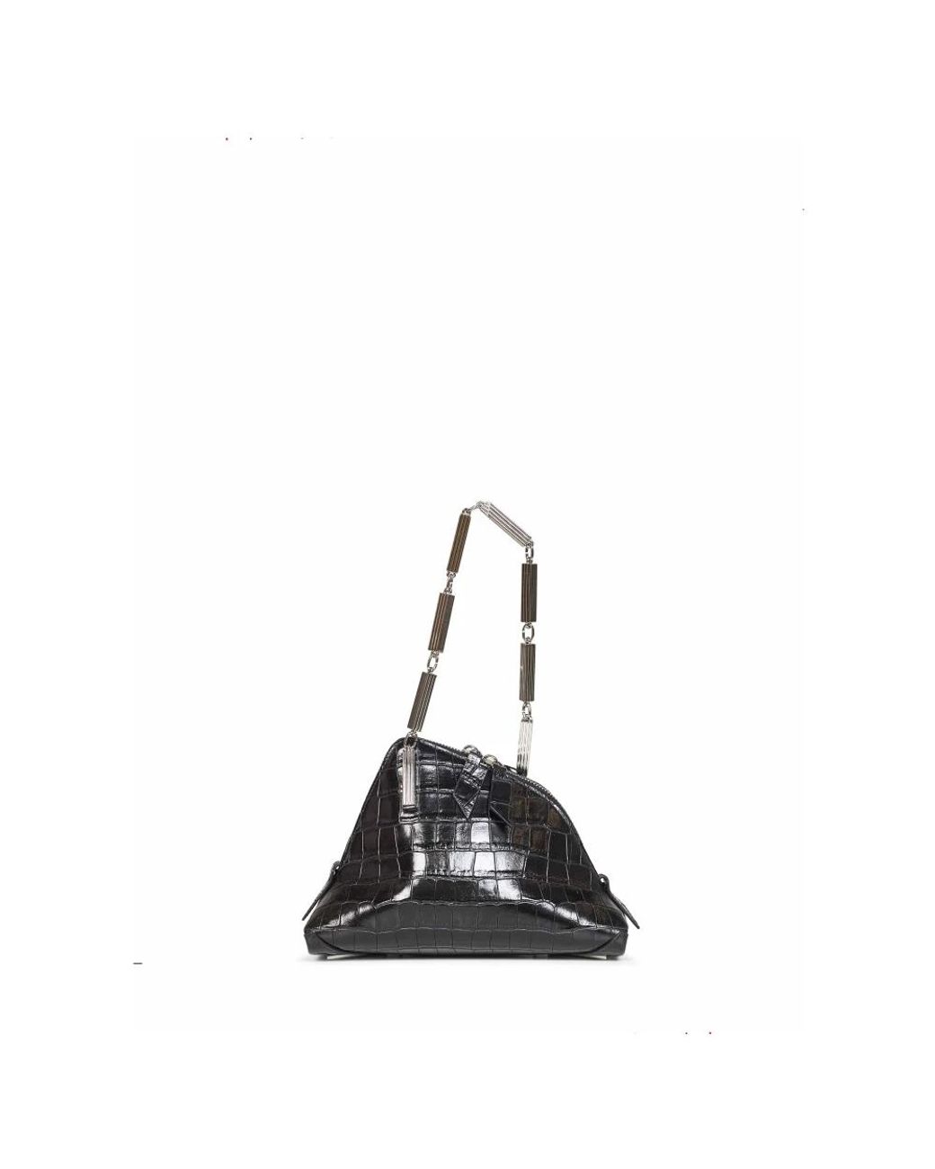 The Attico Black Shoulder Bags