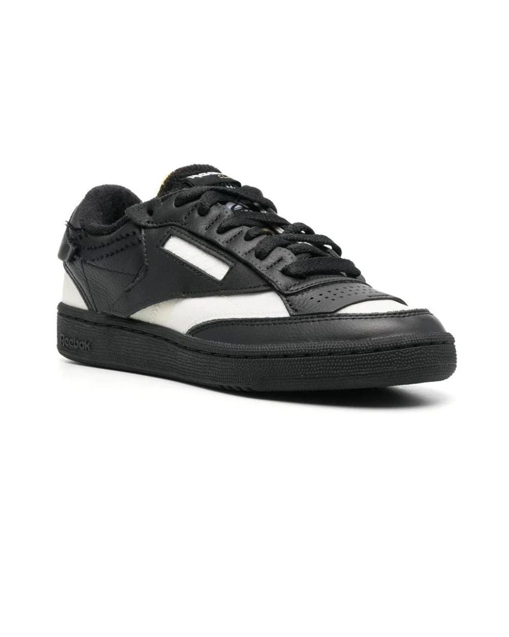 Maison Margiela Black Leather Sneakers