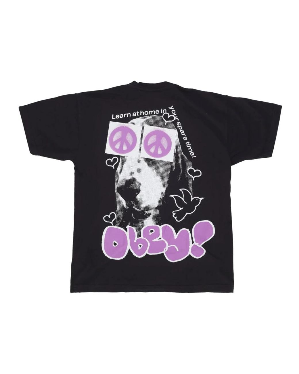 Obey Black T-Shirts for men
