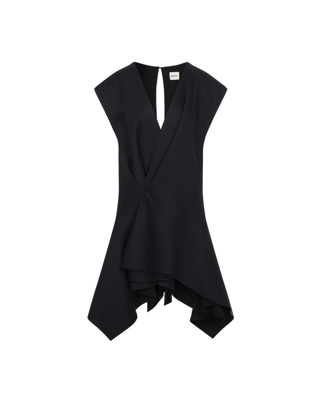 Khaite Black Short Dresses
