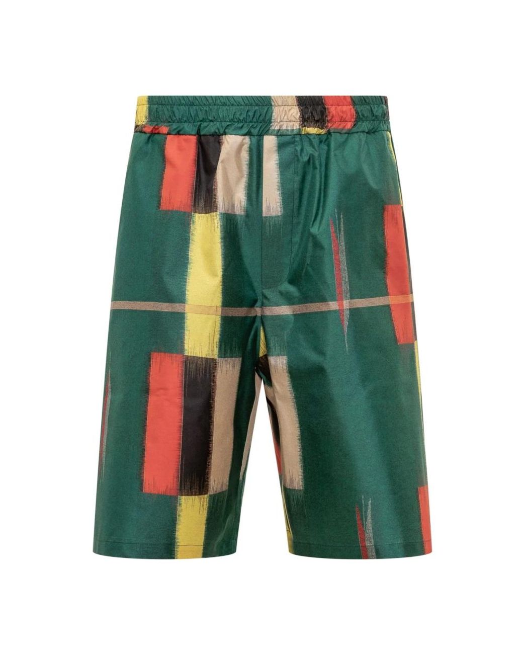 Pierre Louis Mascia Green Casual Shorts for men