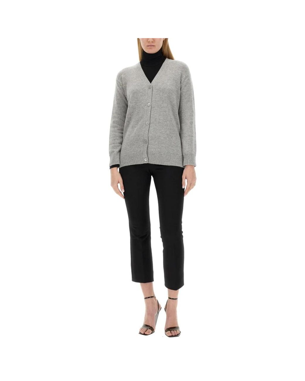 Max Mara Gray Cardigans