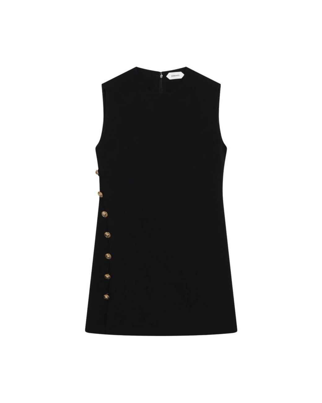 Versace Black Short Dresses
