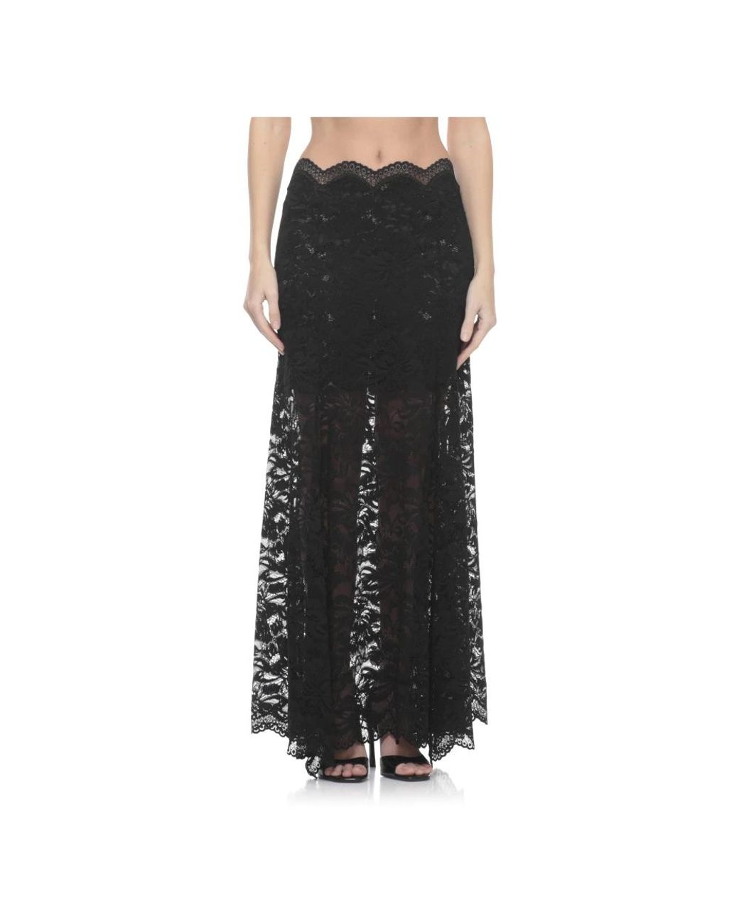 Rabanne Black Maxi Skirts