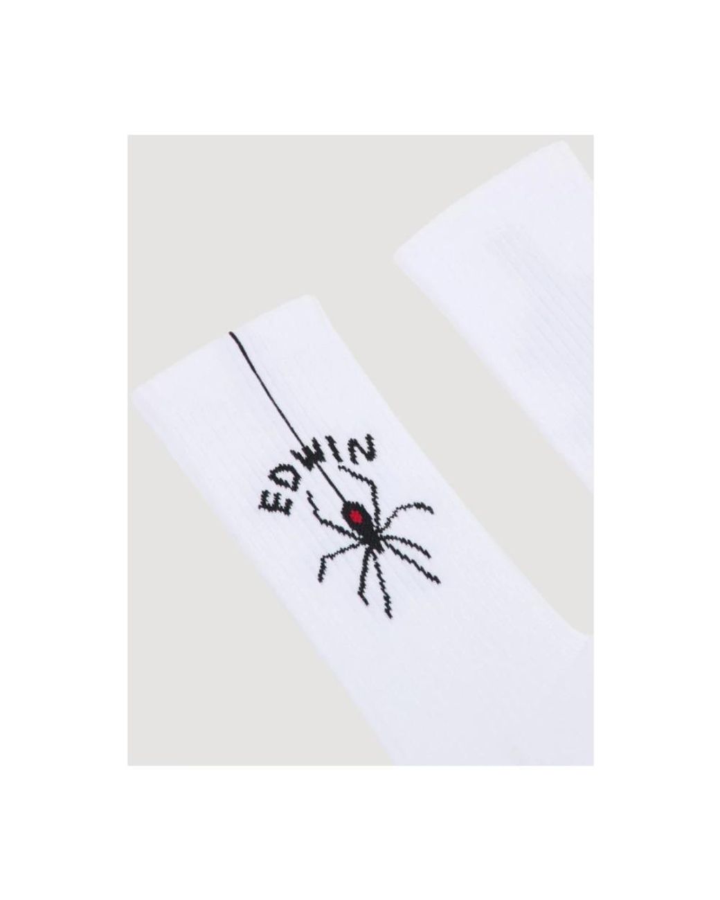 Socks Edwin de hombre de color White