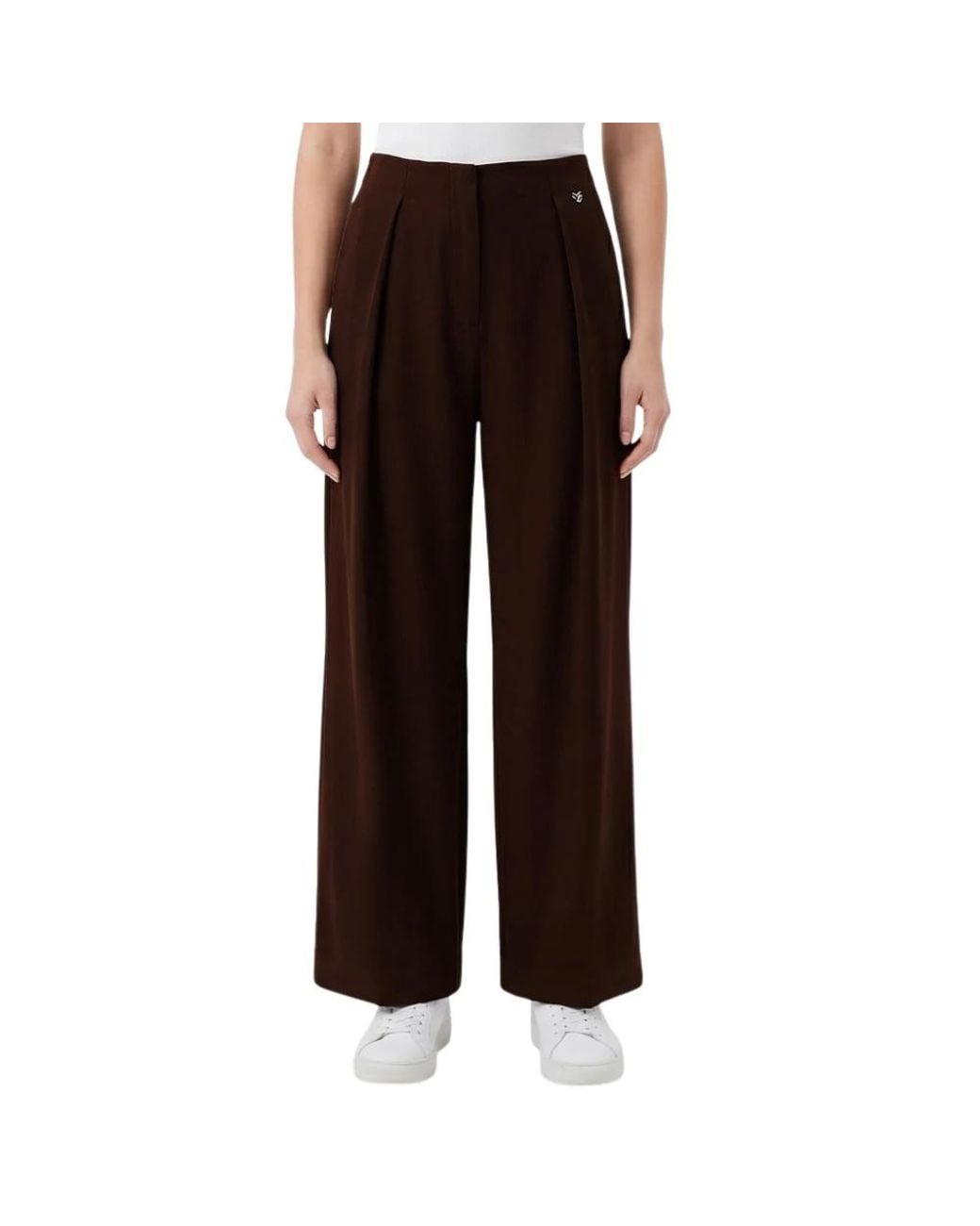 Amélie & Amélie Black Wide Trousers