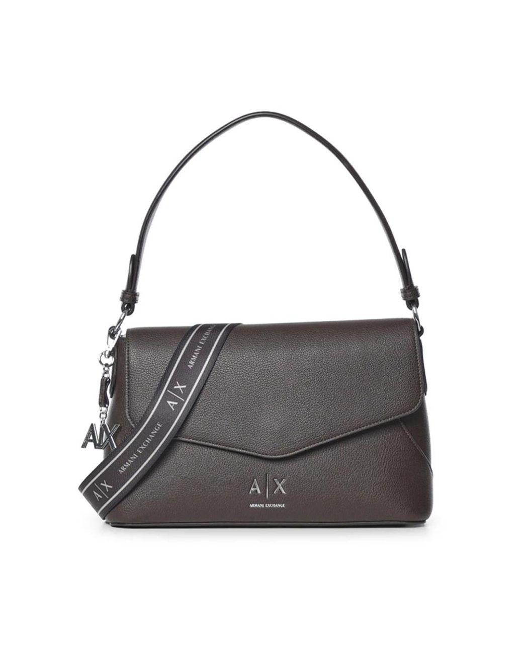 ARMANI EXCHANGE Gray Handtasche Mit Klappe