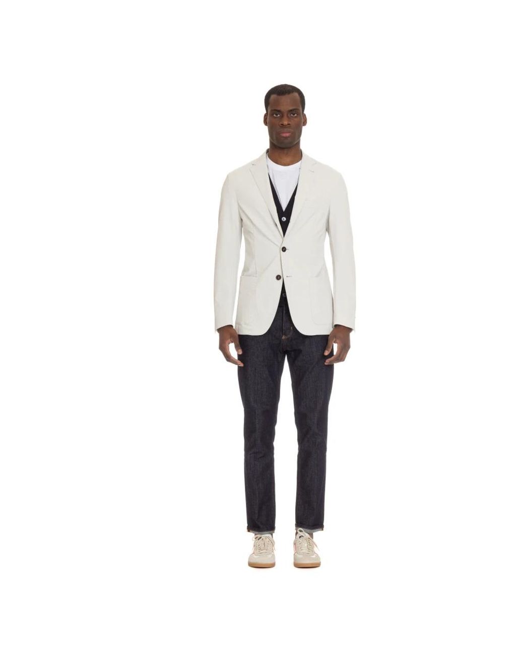 Blazers Eleventy de hombre de color White