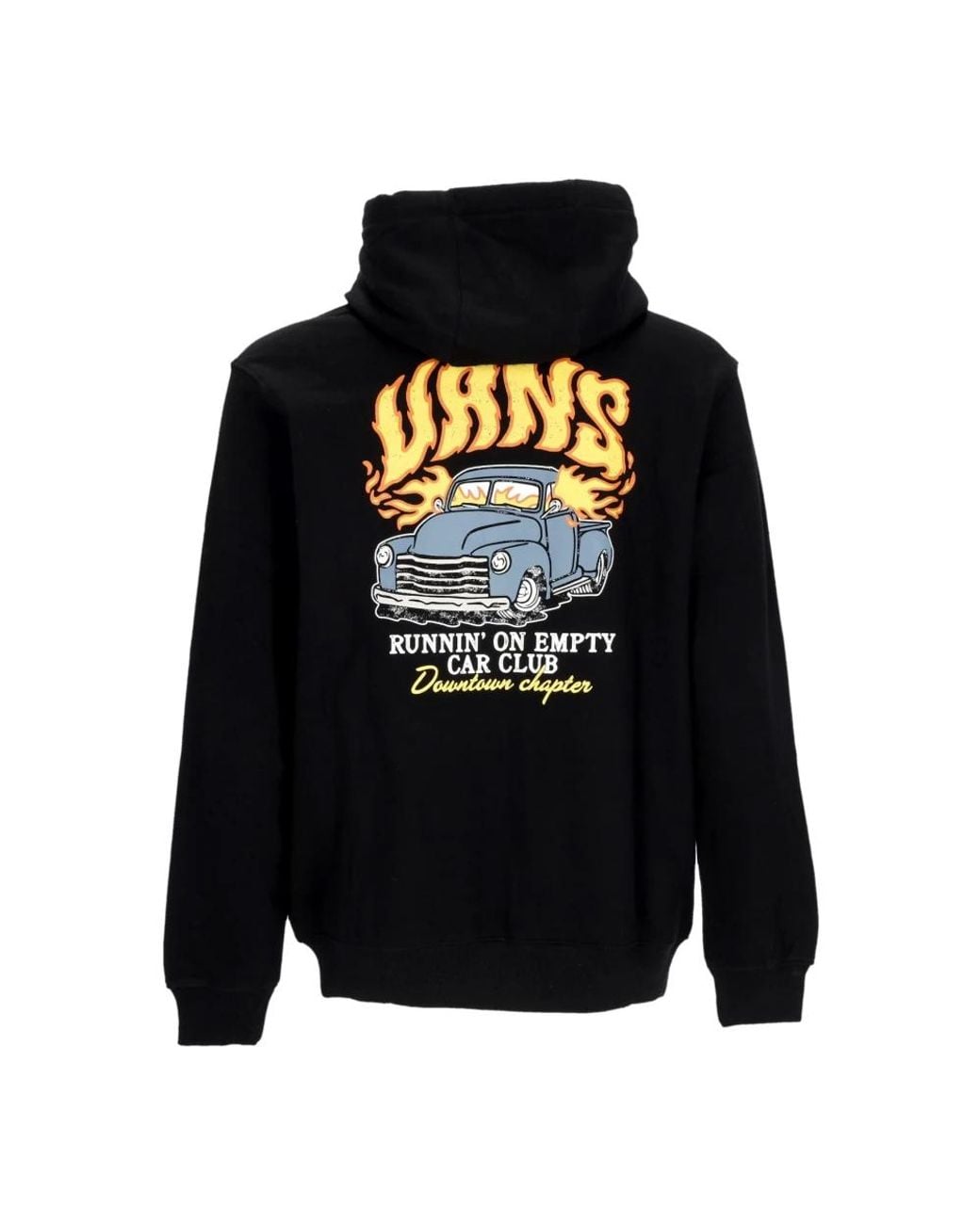 Vans Hoodies & Sweatvesten ,Zwart ,Katoen Zwarte Zip Hoodie Met Aangepast Logo in het Black voor heren