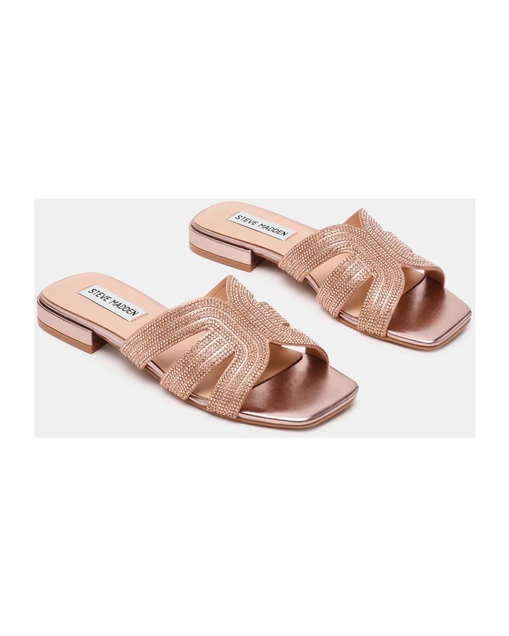 Steve Madden Brown Sliders