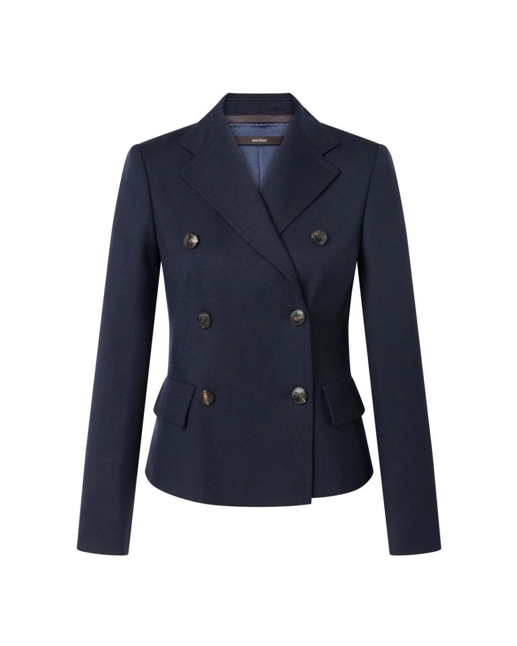 Windsor. Jassen ,Blauw ,Leer Pantalon Dh 334V2 in het Blue