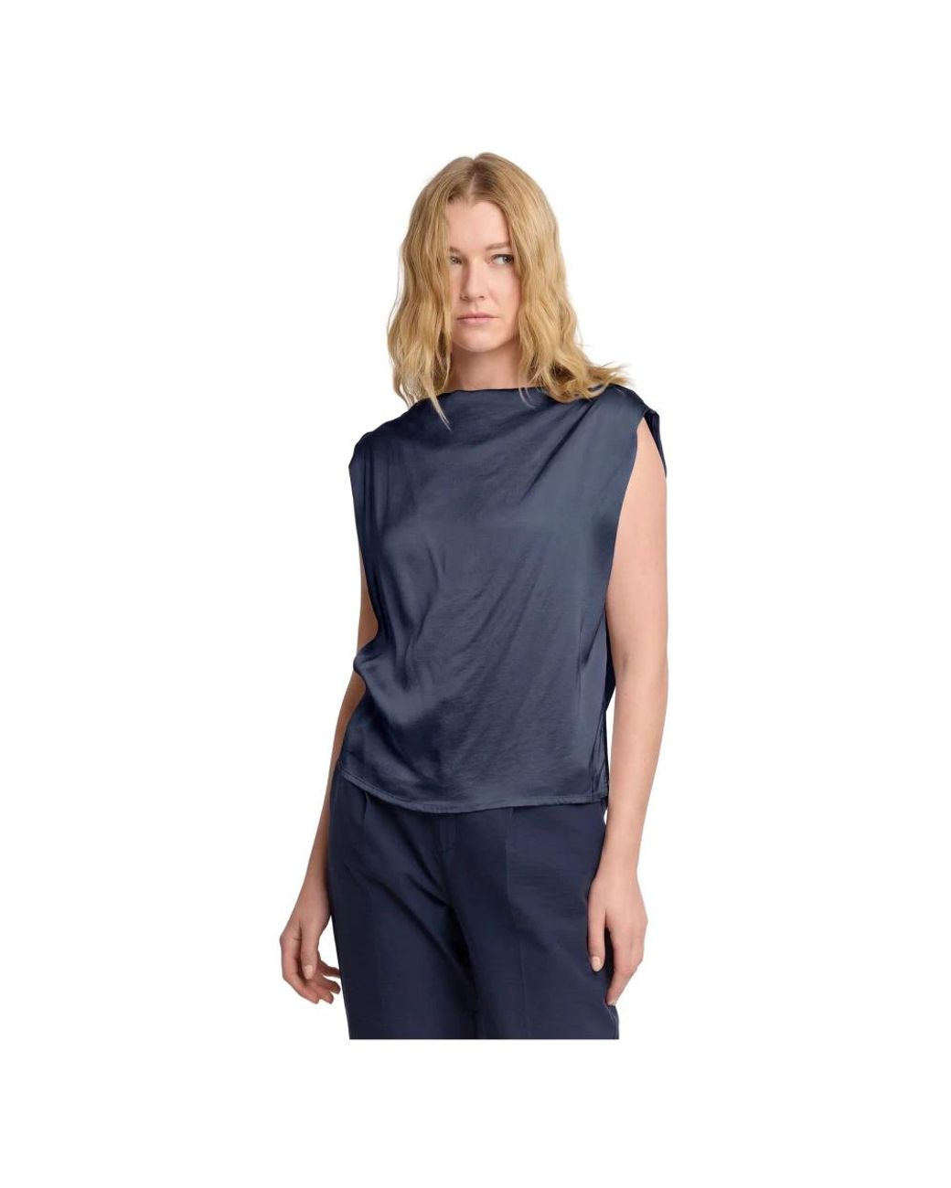 Kocca Blue Elegantes Oberteil Mit Weiten Schultern