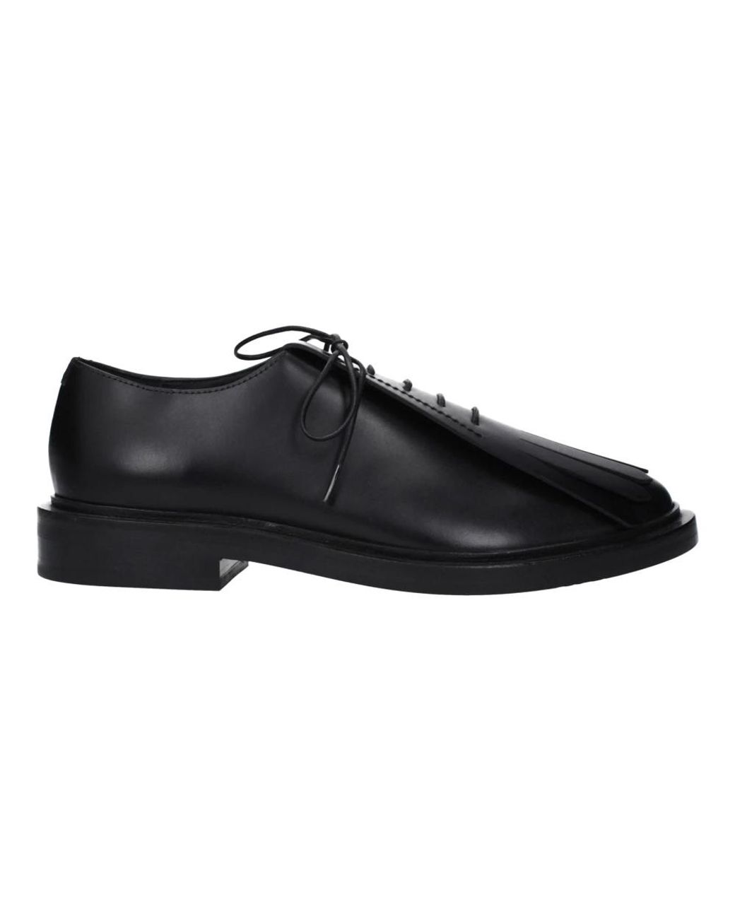 Max Mara Black Laced Shoes