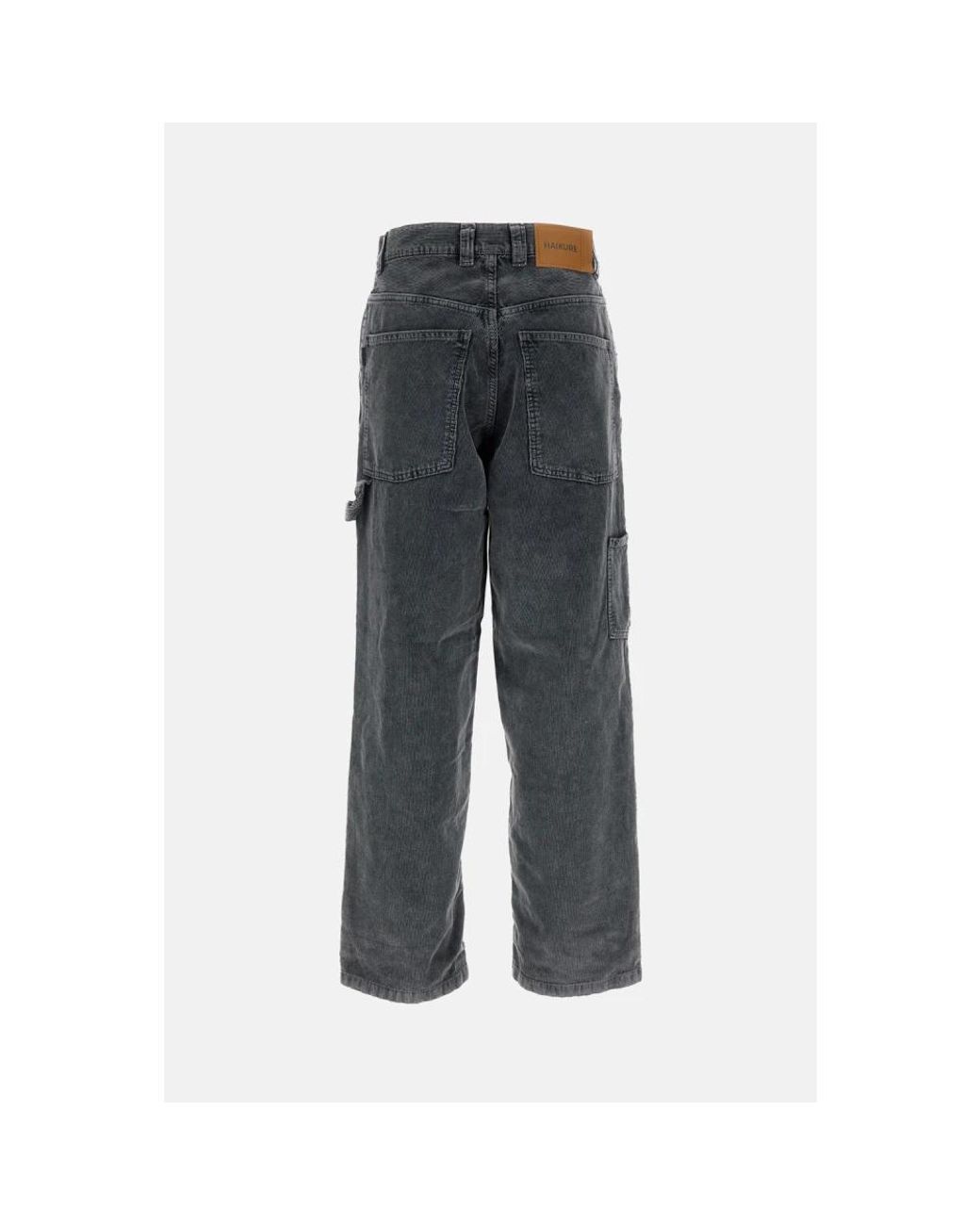 Haikure Gray Straight Fit Jeans