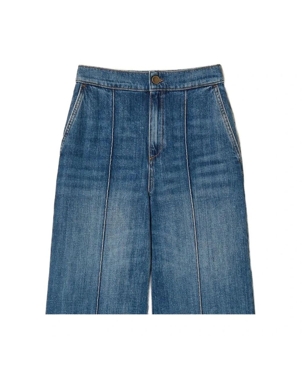Twinset Blue Wide Jeans