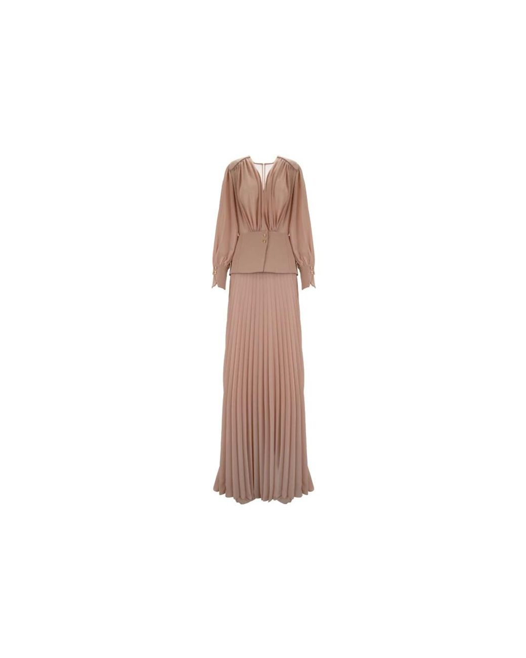 Elisabetta Franchi Brown Gowns