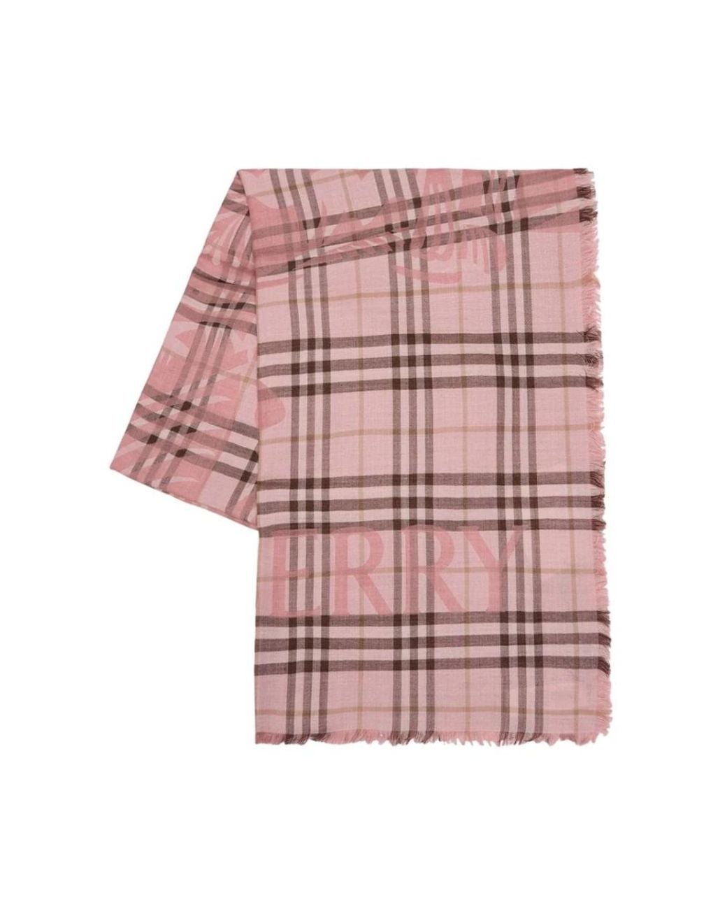 Winter Scarves di Burberry in Pink