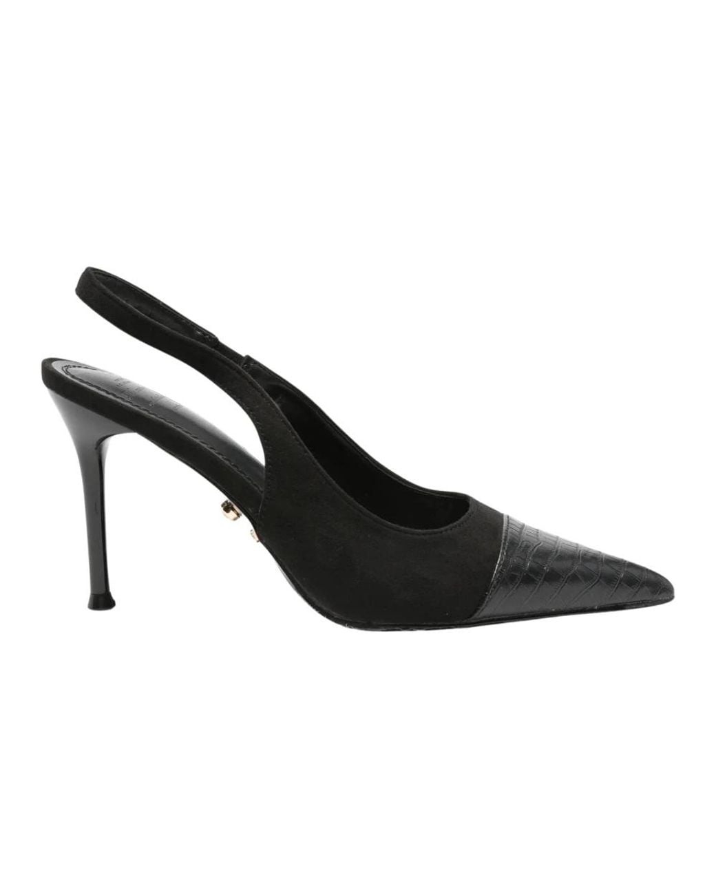Twentyfourhaitch Black Pumps