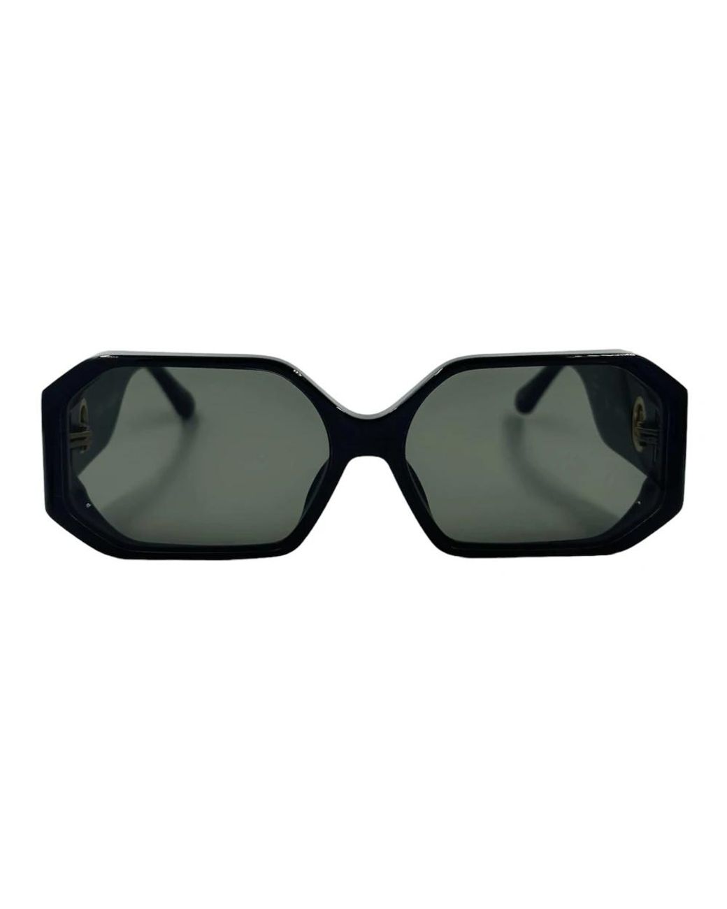 Linda Farrow Black Sunglasses