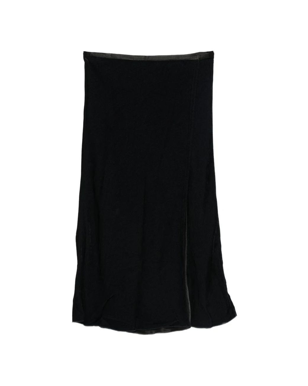 Forte_forte Black Midi Skirts