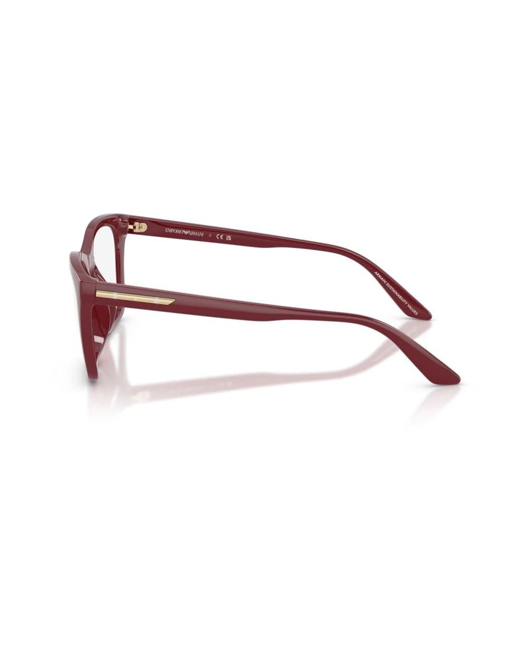 Emporio Armani Brown Glasses