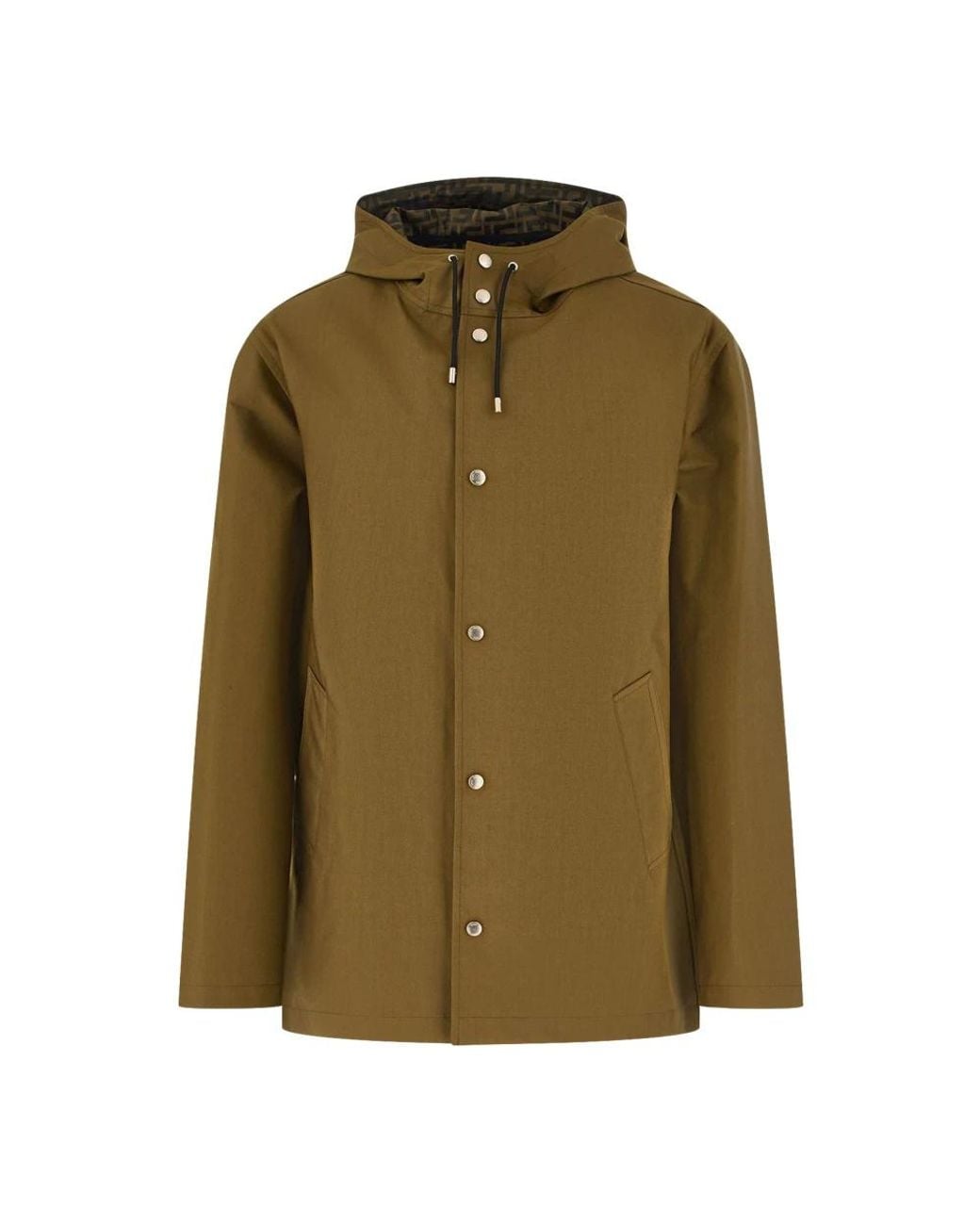 Fendi Green Light Jackets for men