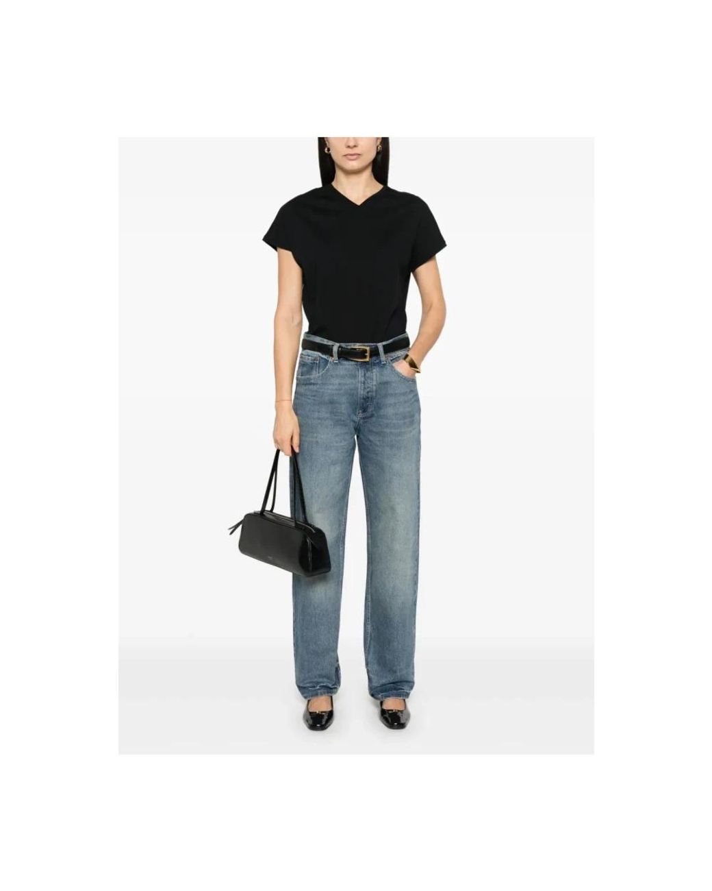 Khaite Black T-Shirts