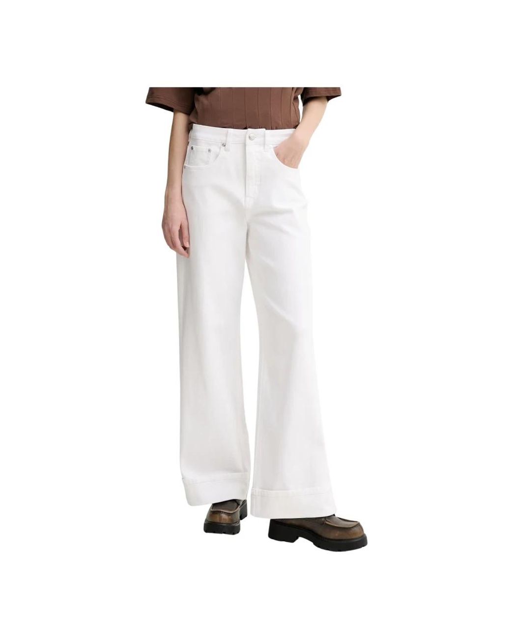 Gestuz Rechte Jeans in het White
