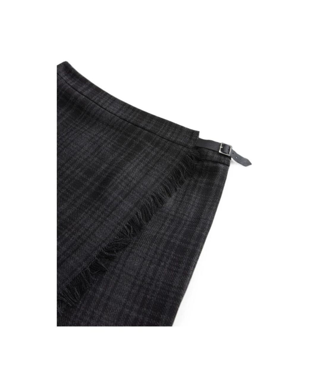 Woolrich Black Midi Skirts