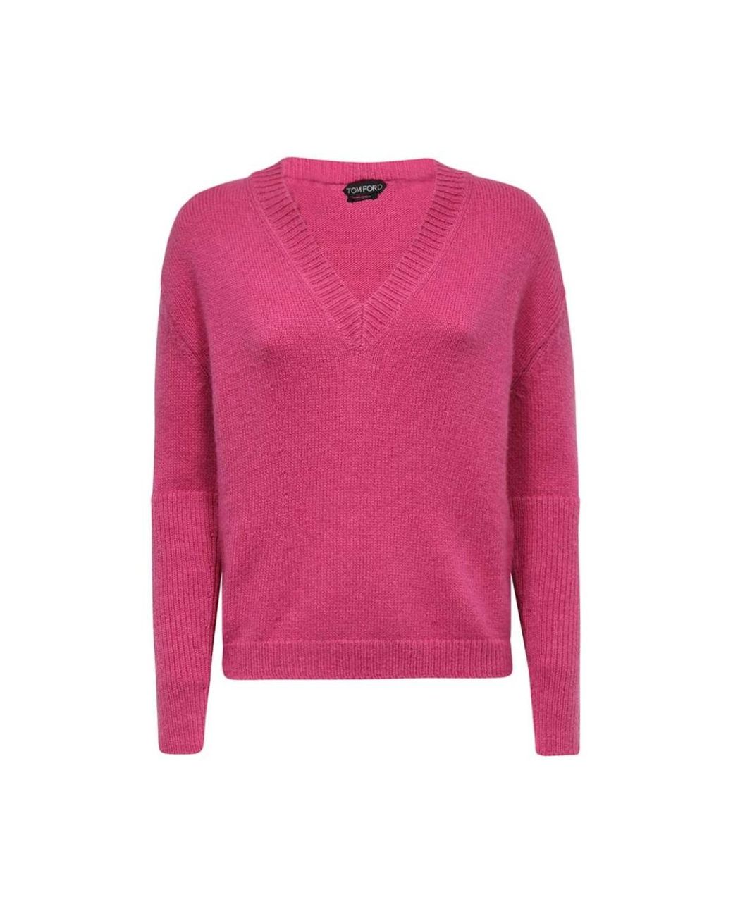 Tom Ford Pink V-Neck Knitwear