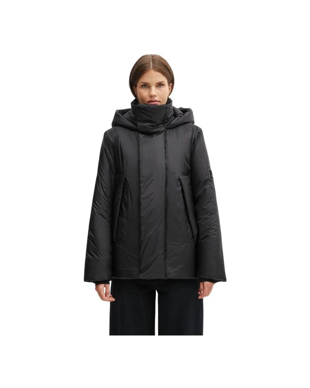 Rains Torna Curve Jacket in het Black