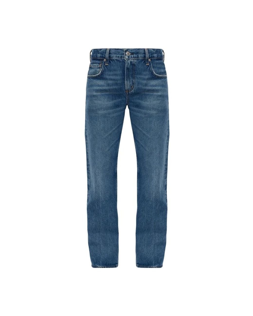 Citizens of Humanity Blue Straight Fit Jeans