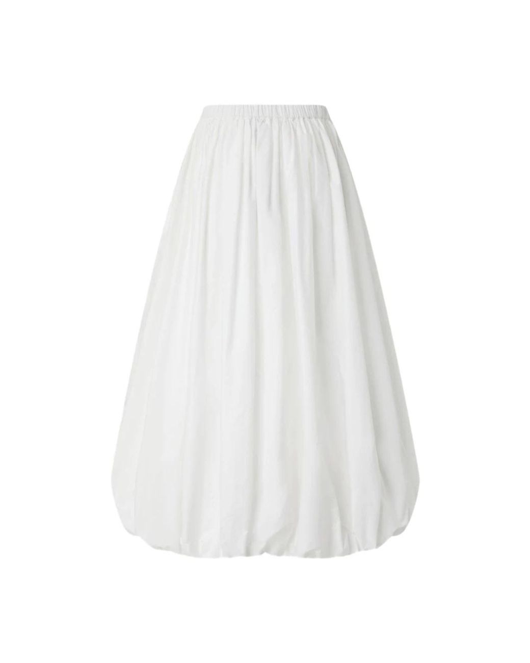 Pinko White Midi Skirts
