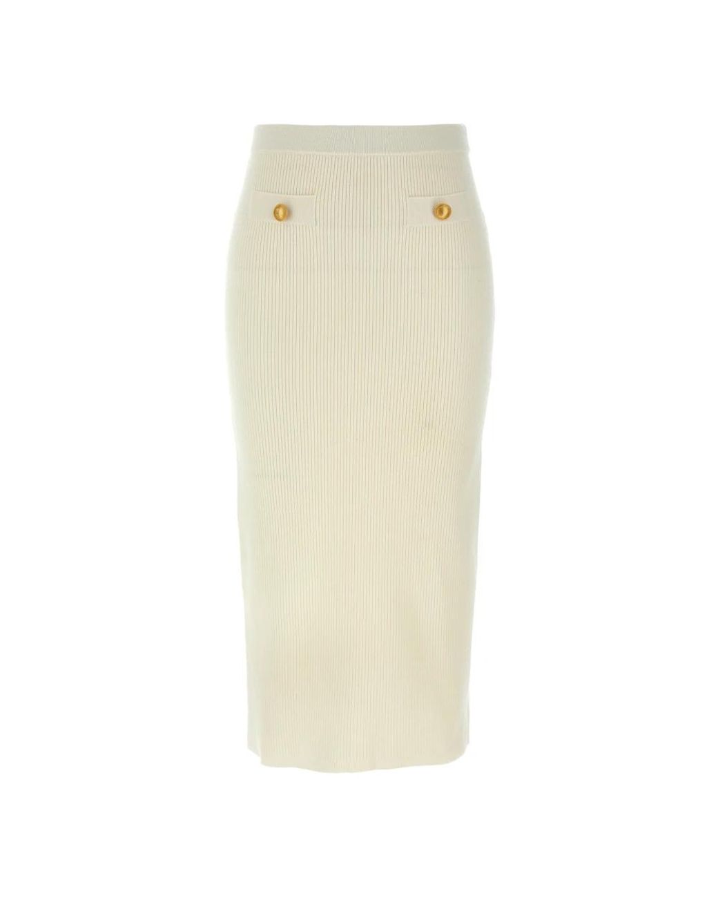 Alessandra Rich Natural Midi Skirts