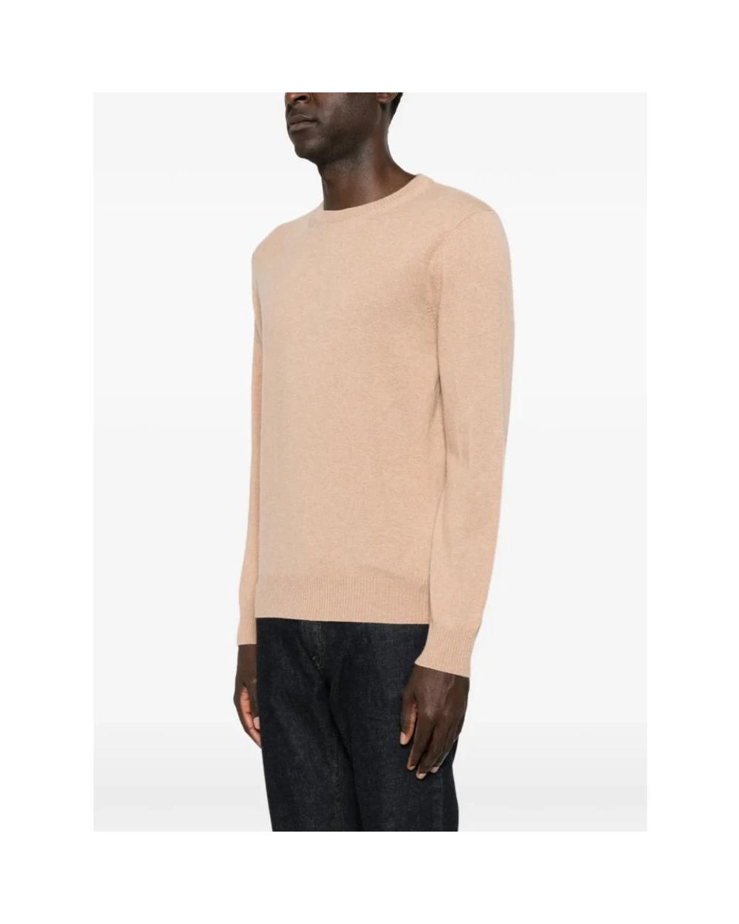 Canali Natural Round-Neck Knitwear for men