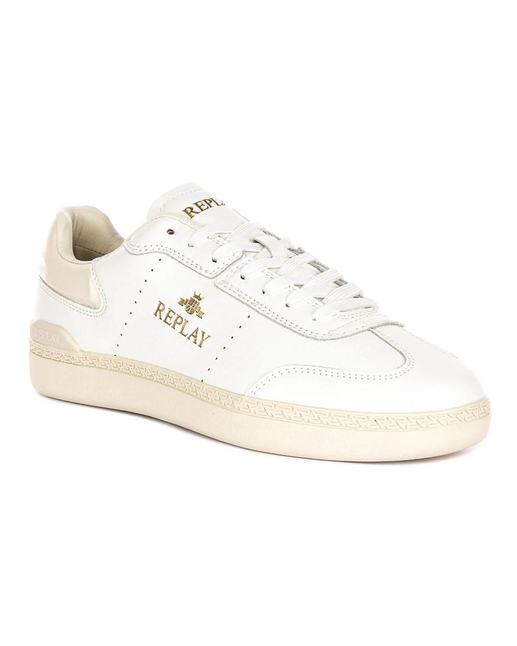 Replay White Sneakers for men