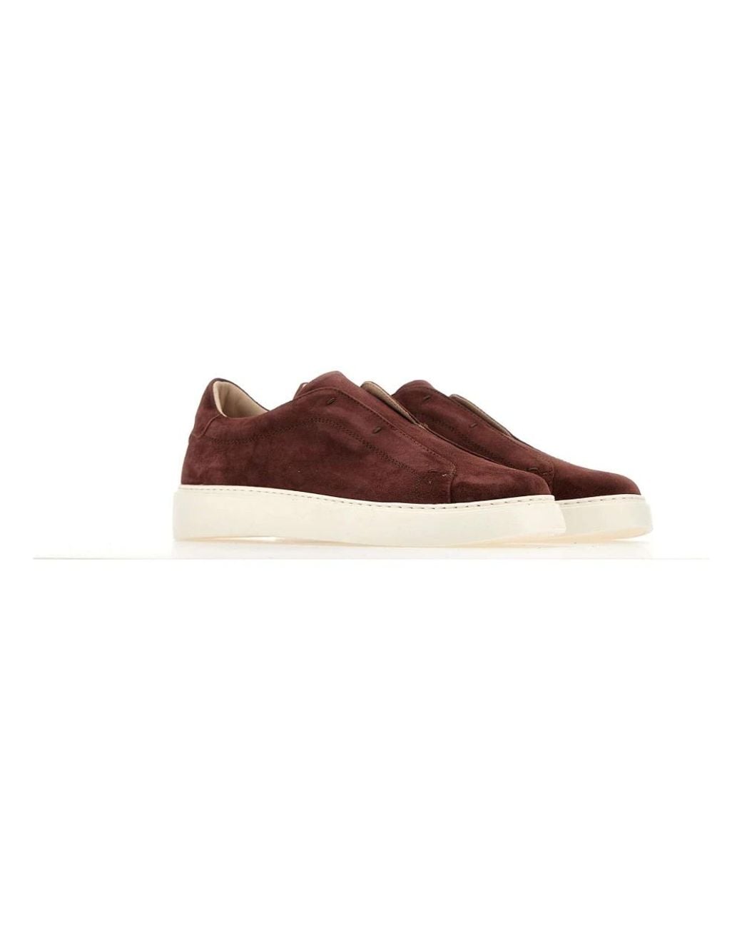 Eleventy Brown Sneakers for men