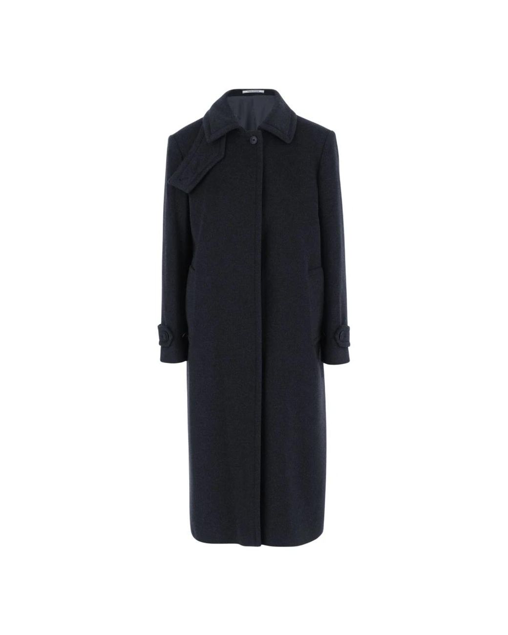 Single-Breasted Coats Tagliatore de color Black
