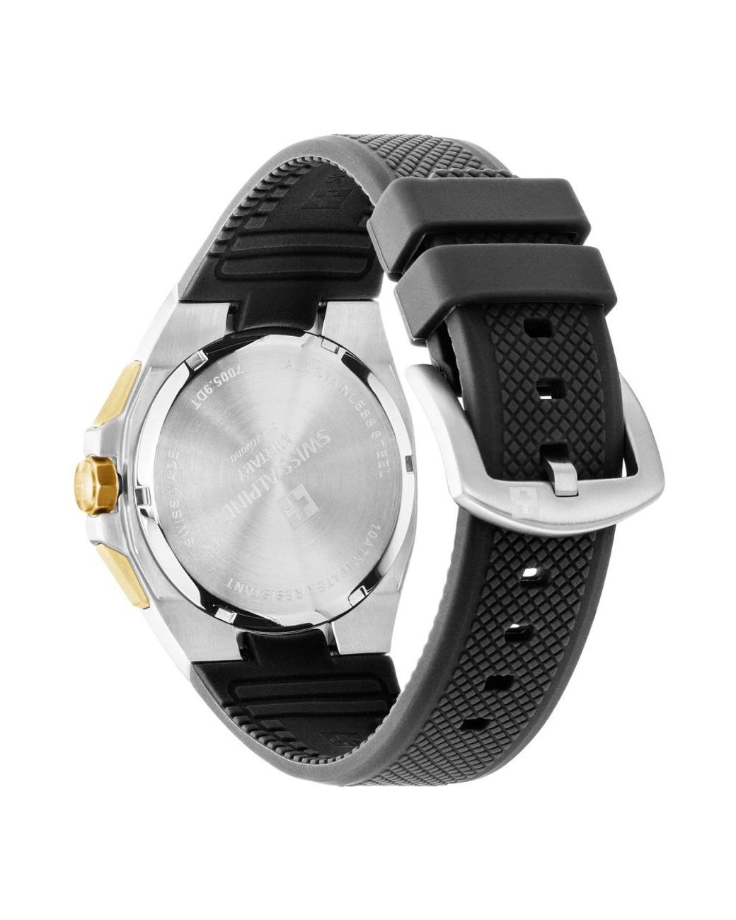 Swiss Alpine Military Metallic Watches for men